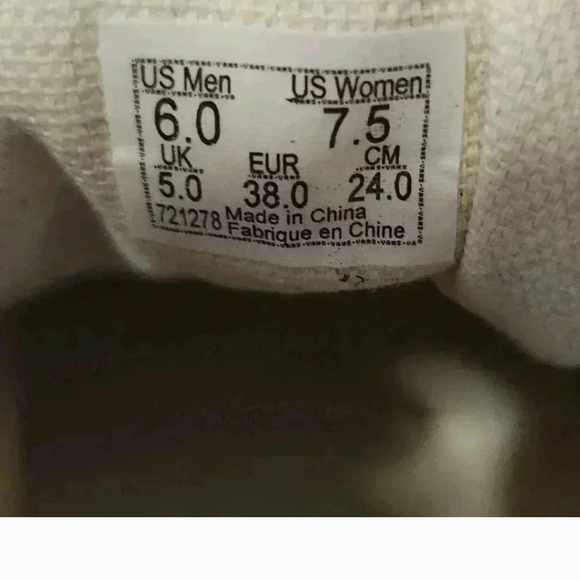 Vans Black and Multicolor Graphic Sneakers - Picture 5 of 5